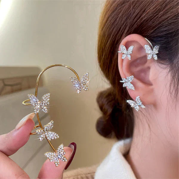 🌟Butterfly Ear Cuff Earring|(Sliver/Gold)
