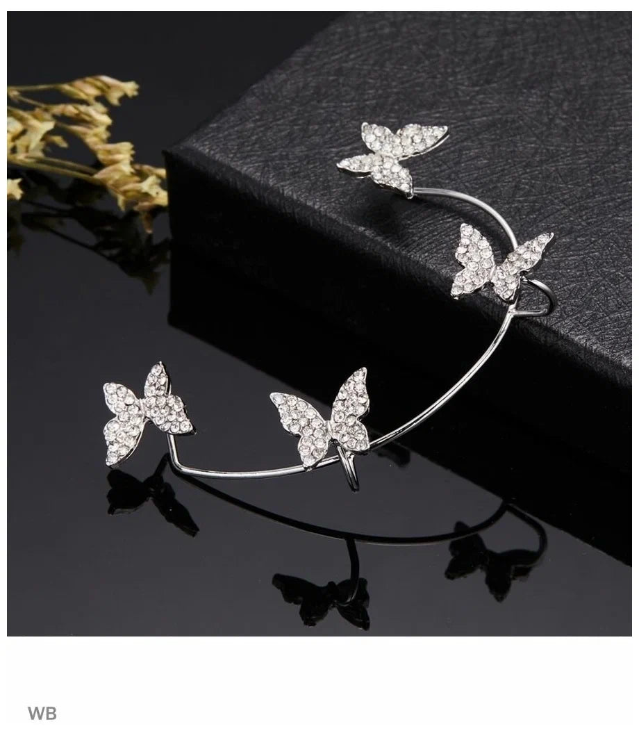 🌟Butterfly Ear Cuff Earring｜(Sliver/Gold)