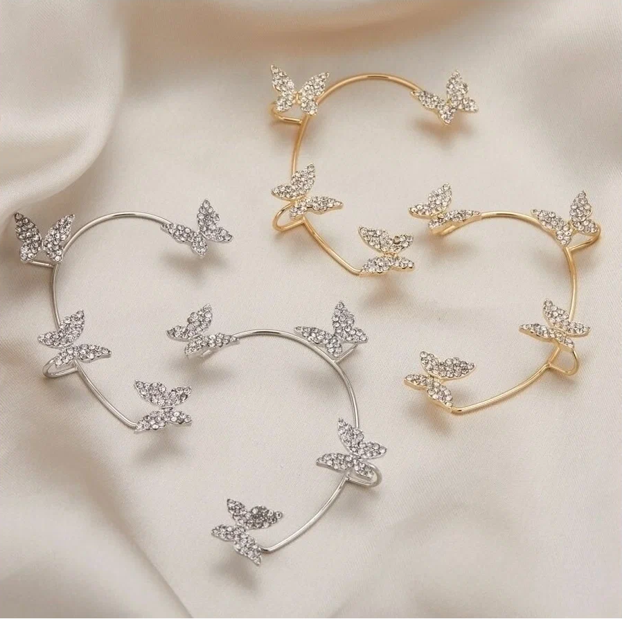 🌟Butterfly Ear Cuff Earring｜(Sliver/Gold)